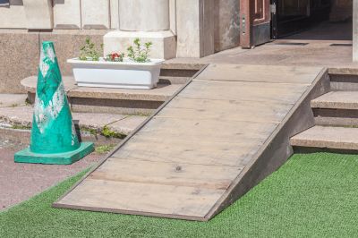 Finished Garage Ramp