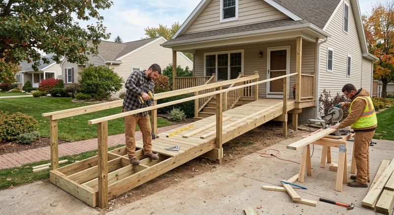 Garage Ramp Construction Service